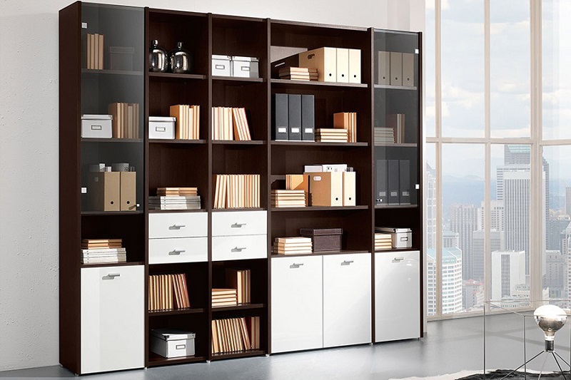 Tủ tài liệu văn phòng nhiều ngăn cho khả năng lưu trữ đồ đạc hiệu quả